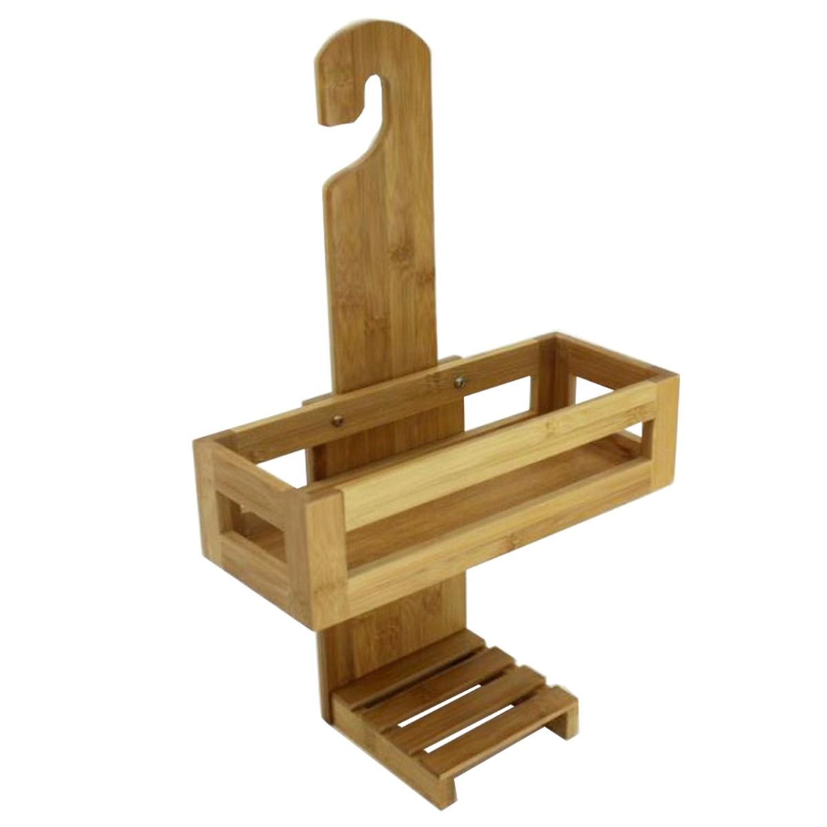 Bamboo Shower Caddy with Holder