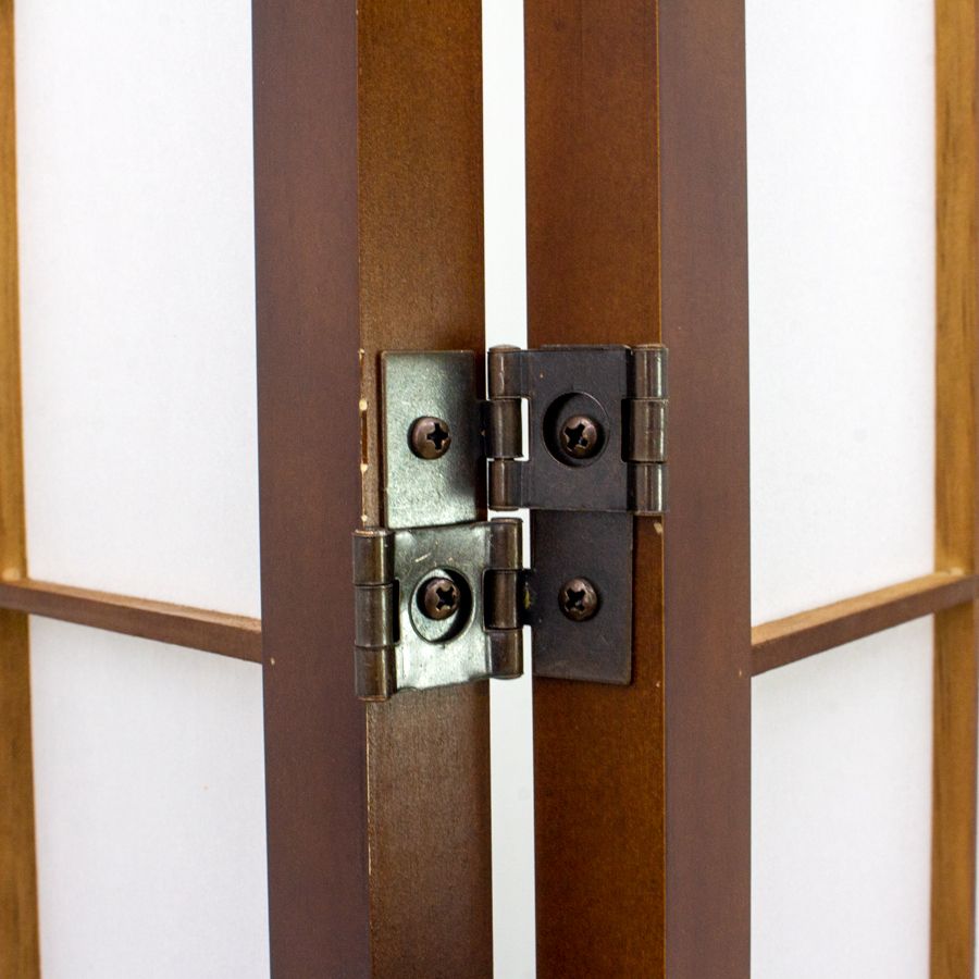 Cherry Blossom Room Divider Screen Brown 4 Panel