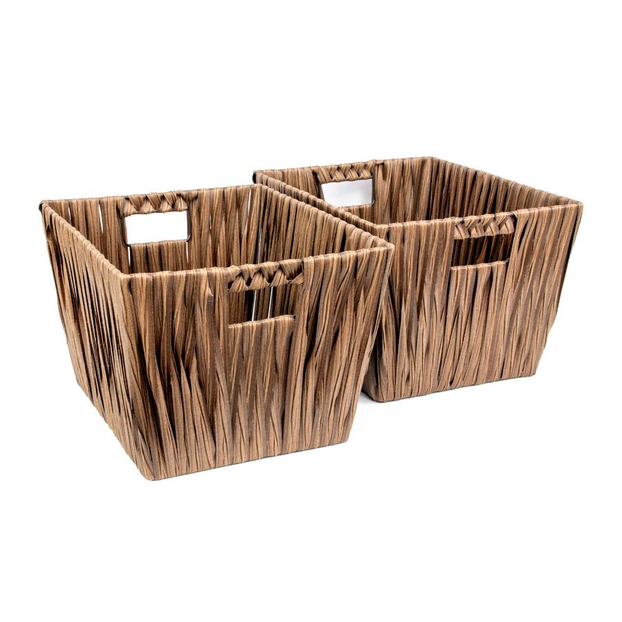 Hudson Storage Basket Brown - Set of 2
