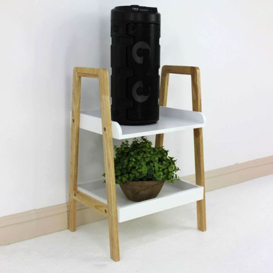 Wooden Shelving Unit 2 Tier