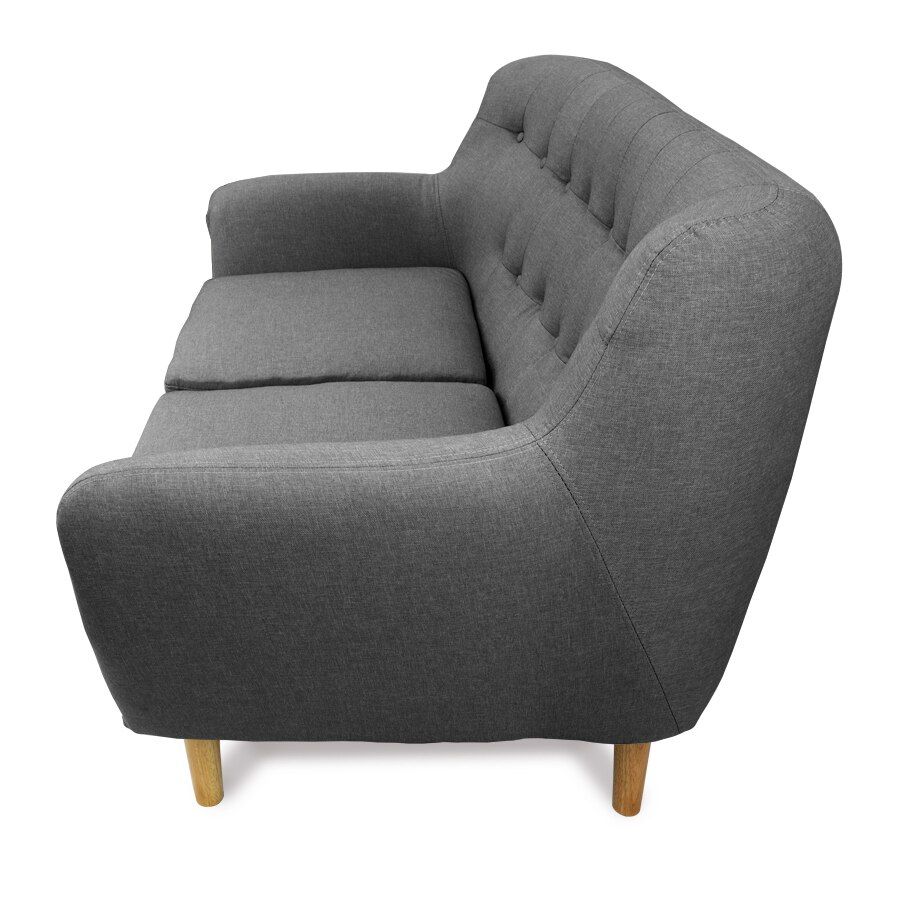 Sally 2 Seater Armchair Grey