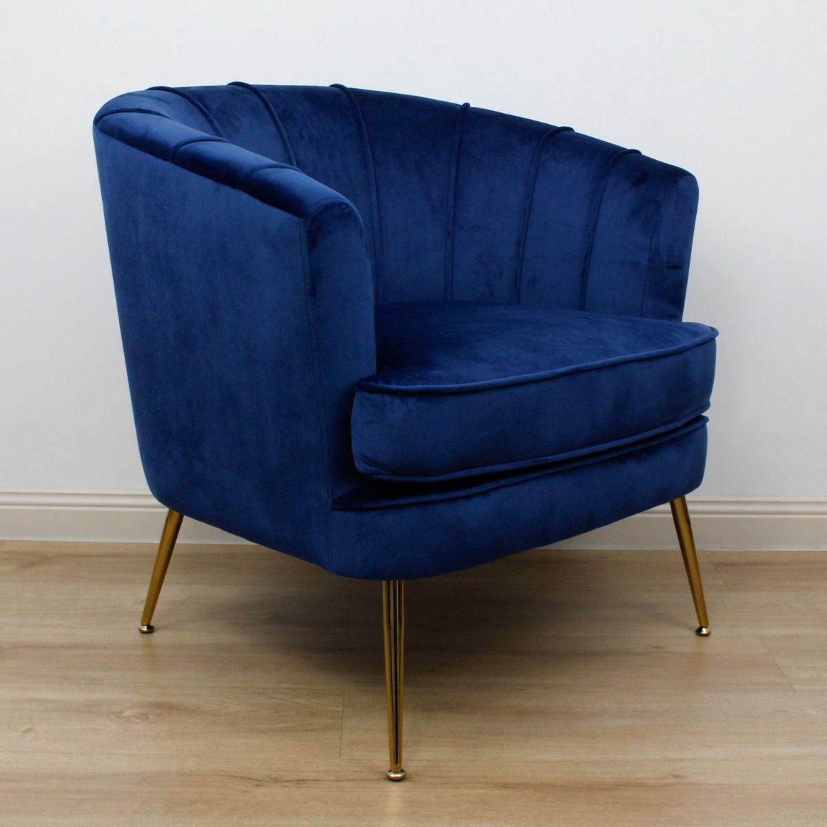 Hanna Tub Chair Dark Blue
