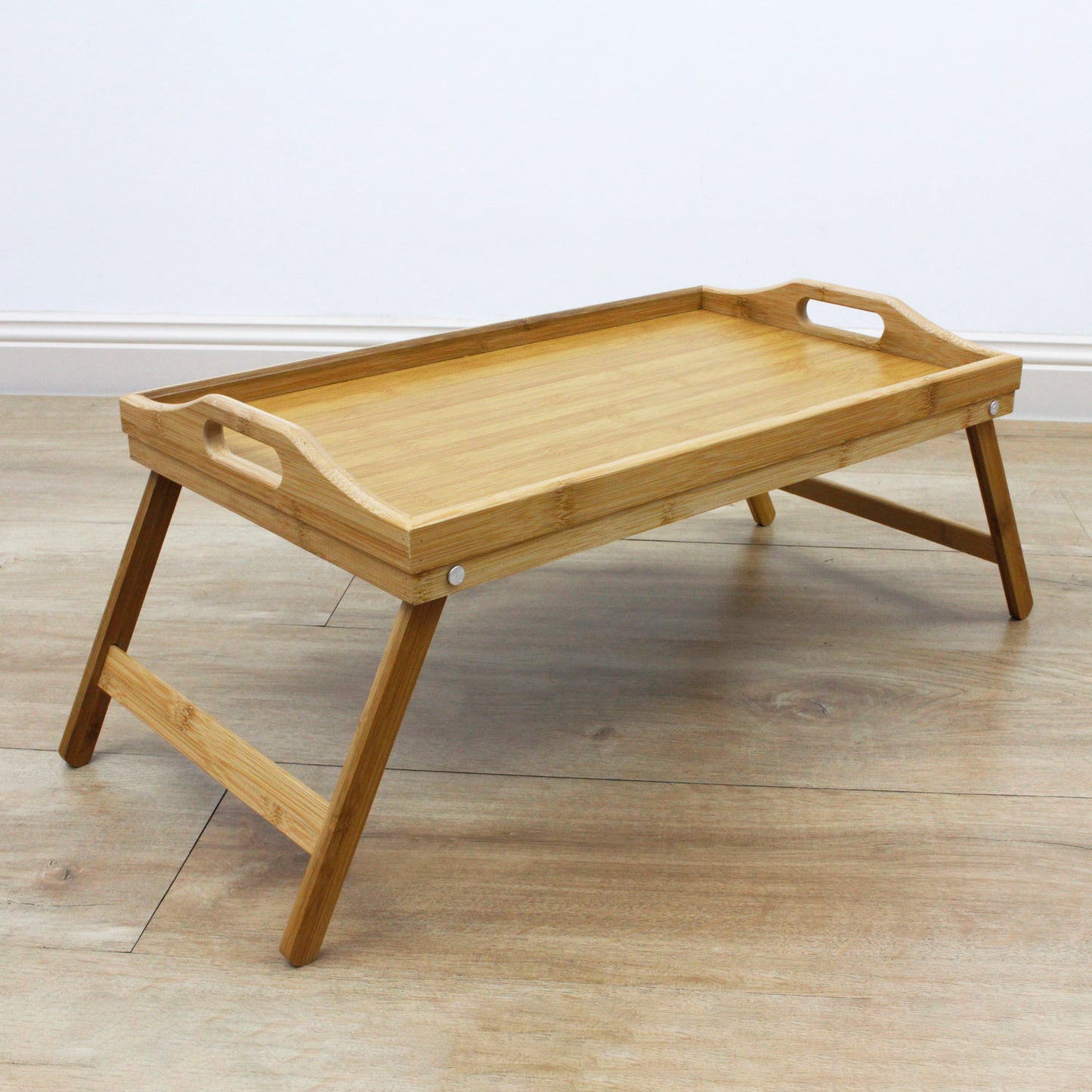 Bamboo Folding Tray Table