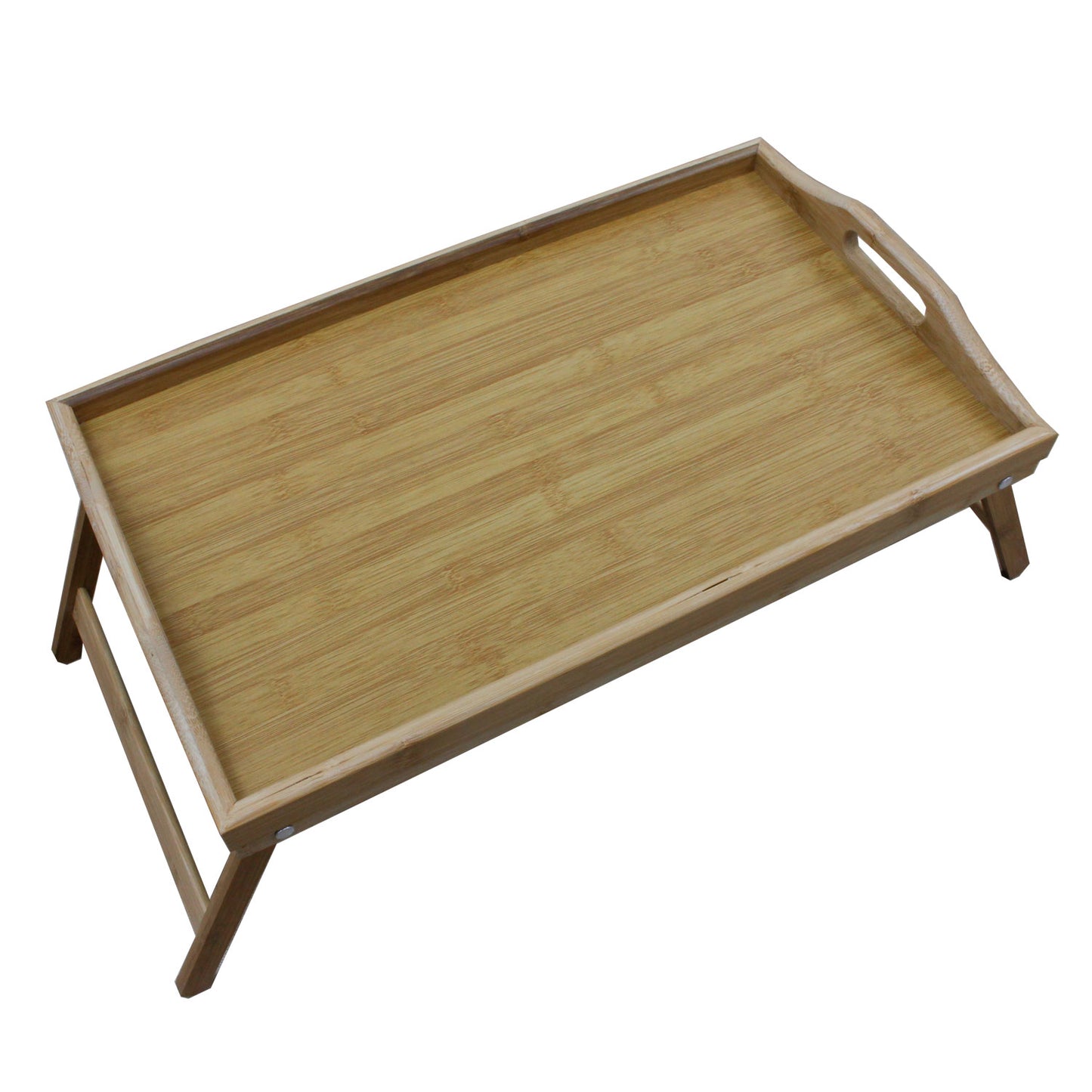 Bamboo Folding Tray Table