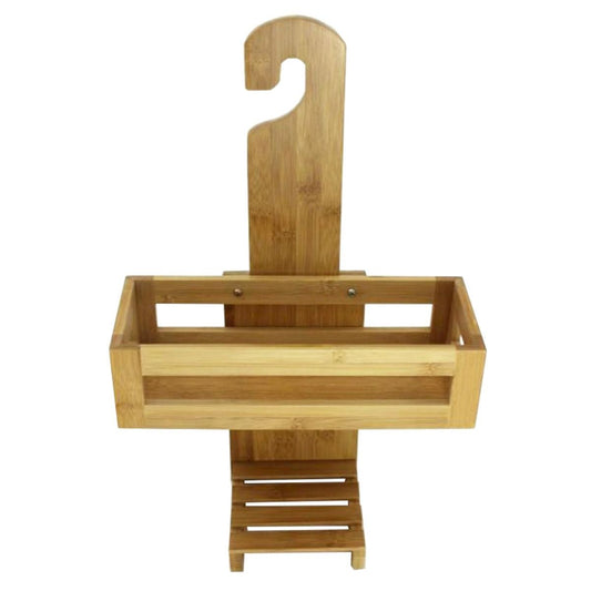 Bamboo Shower Caddy with Holder