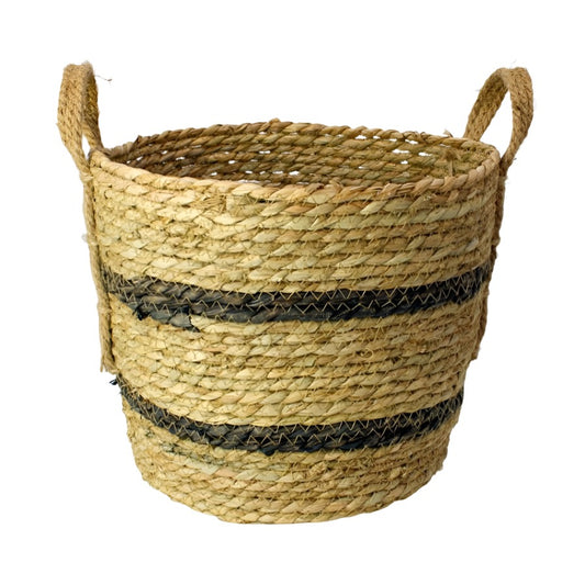 Seagrass Rope Storage Basket Natural