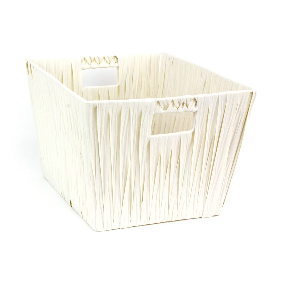 Hudson Storage Basket White - Set of 2