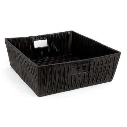 Aspen Storage Baskets Black - Set of 2