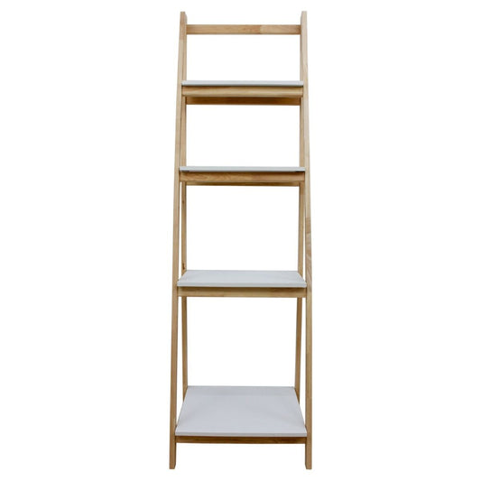 Wooden Shelving Unit Fold Up 4 Tier