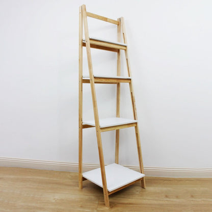 Wooden Shelving Unit Fold Up 4 Tier