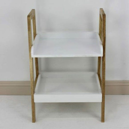 Wooden Shelving Unit 2 Tier