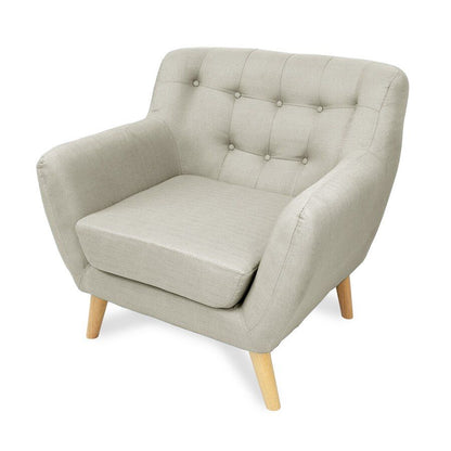 Sally 1 Seater Armchair Beige