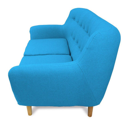 Sally 2 Seater Armchair Blue