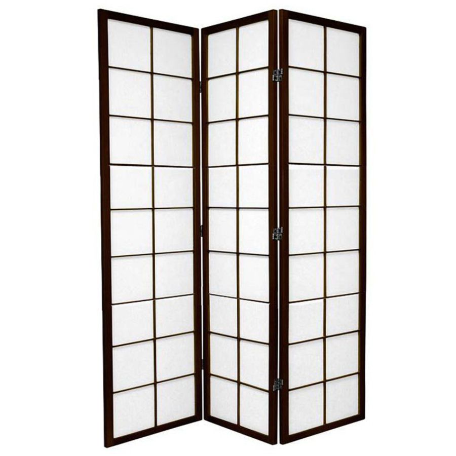 Zen Roon Dividers Zen Room Divider Screen Brown 3 Panel – Home Storage & Living