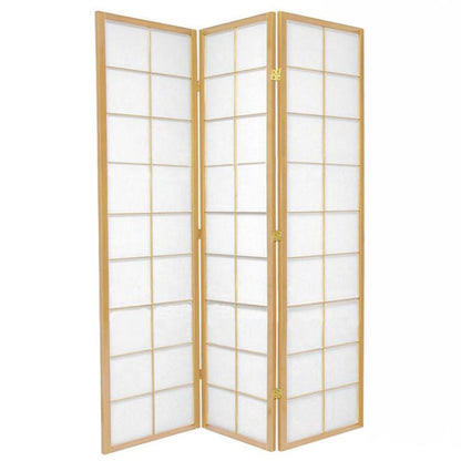 Zen Room Divider Screen Natural 3 Panel